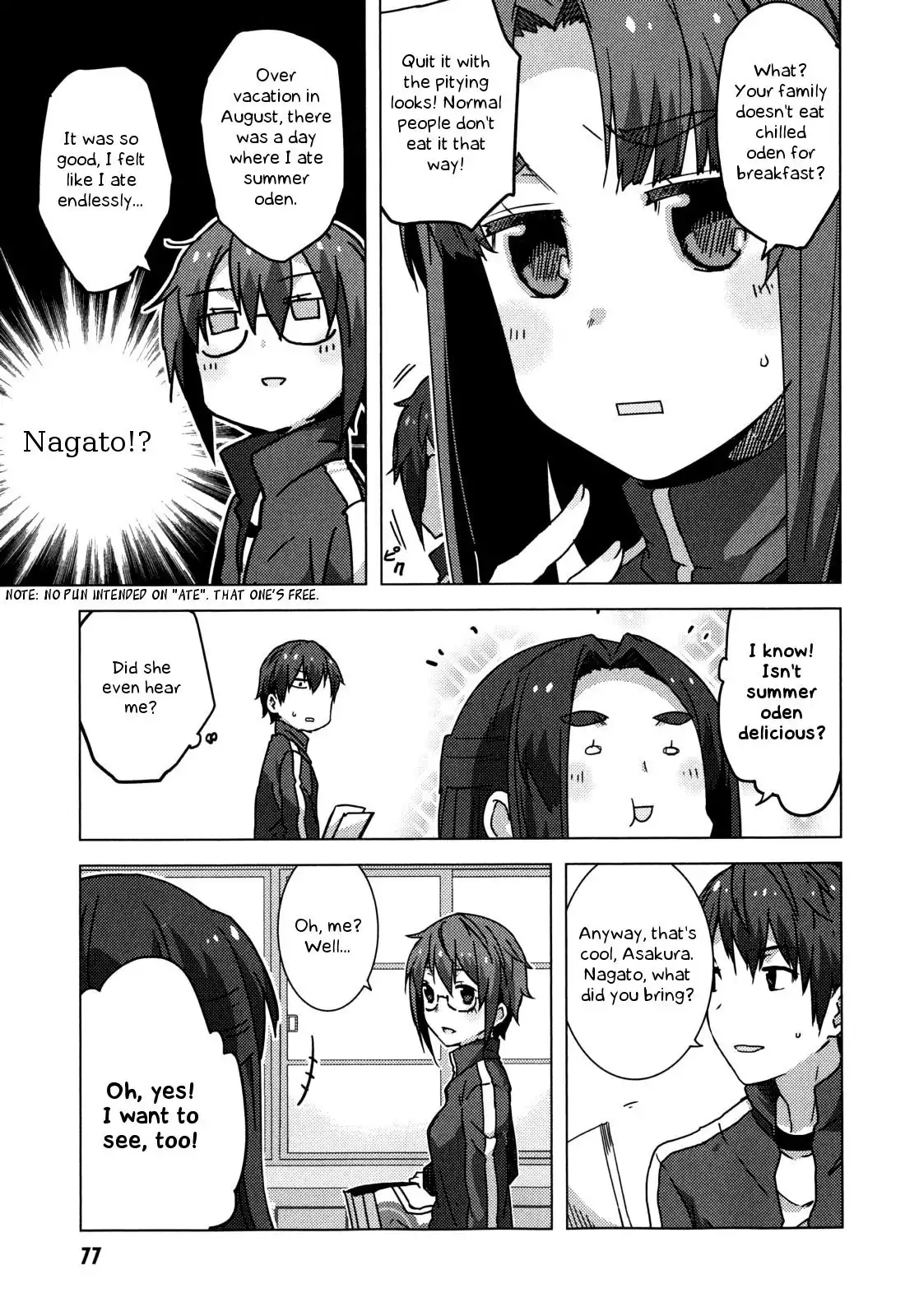 Nagato Yuki-chan No Shoushitsu Chapter 44 10